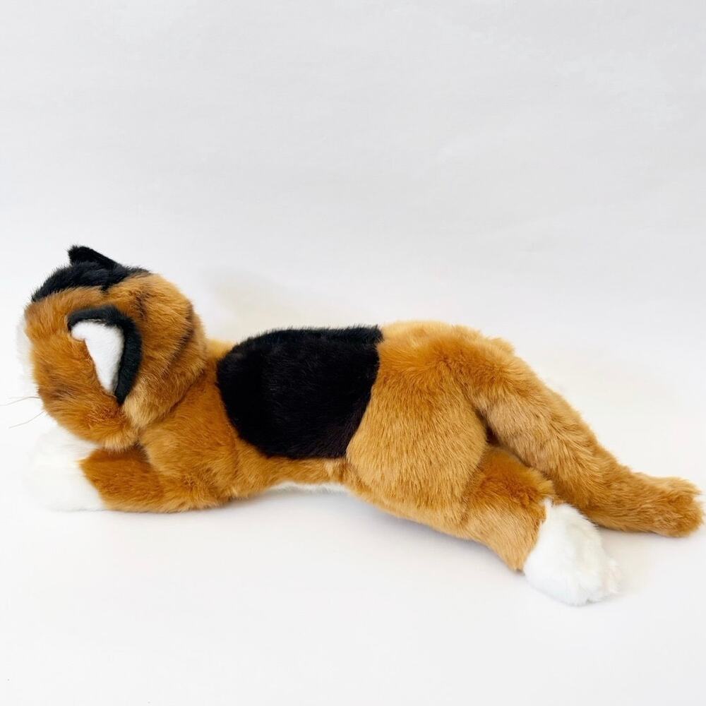 The Bearington Collection Callie the Calico Cat Stuffed Animal Plush "15